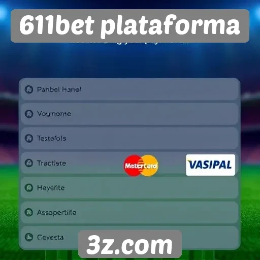 Métodos de pagamento aceitos na 611bet plataforma
